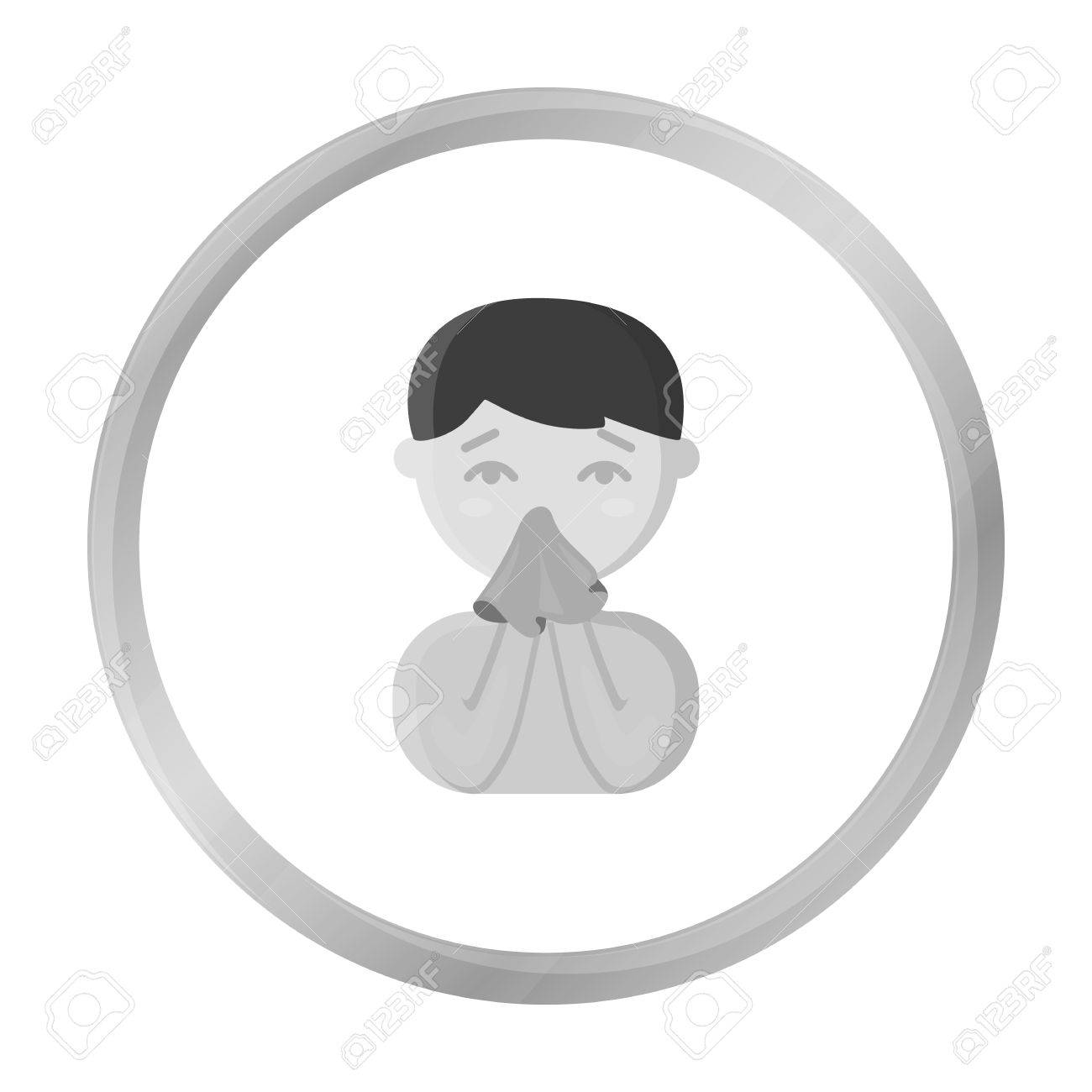 Laufende Nase Symbol Schwarz Weiss Einzel Krank Symbol Aus Der Grossen Krank Krankheit Monochrom Lizenzfrei Nutzbare Vektorgrafiken Clip Arts Illustrationen Image 71428506