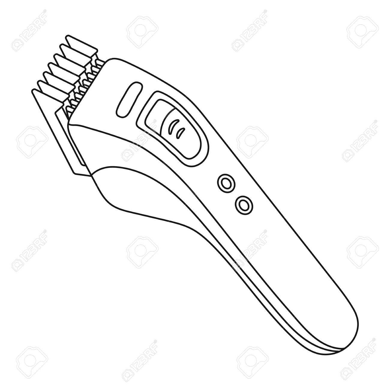 dessin a la tondeuse sur cheveux