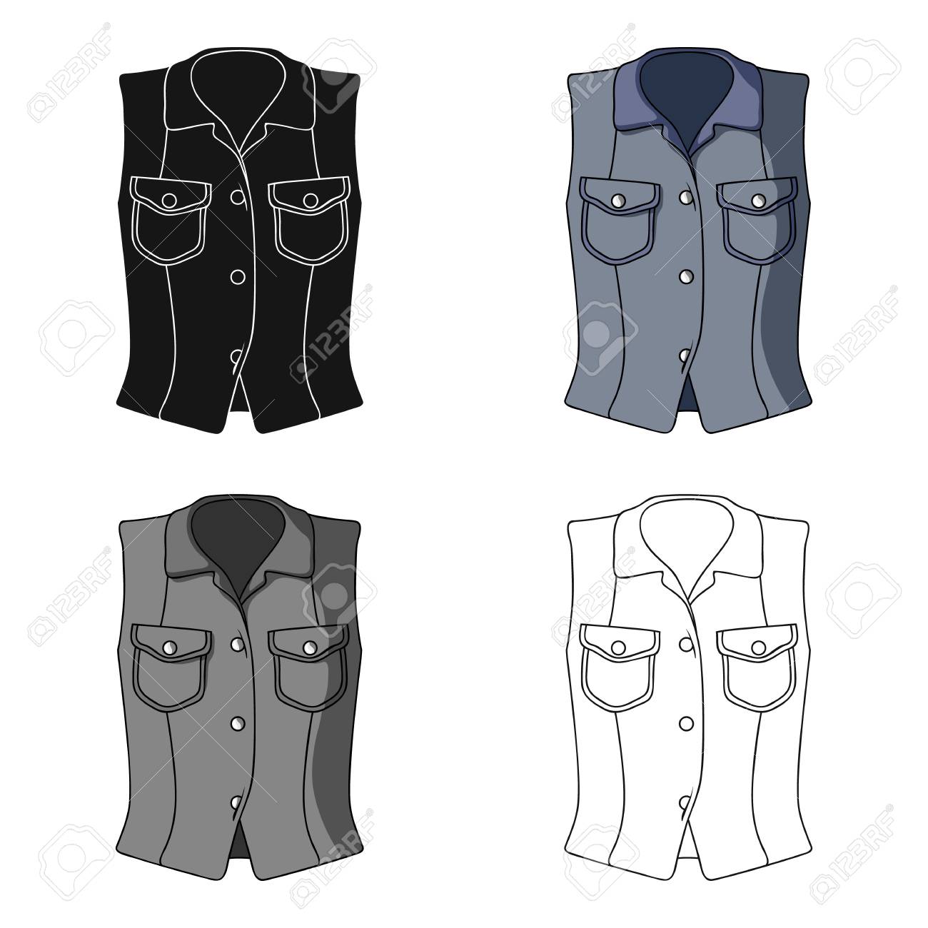 女性ノースリーブ スポーツ ジャケット 女の子のための袖がなくベージュ ボタンダウン シャツ スポーツ ドレス スタイル 女性の漫画のスタイルのベクトル記号の 1 つのアイコンを服在庫あり Web イラストです のイラスト素材 ベクタ Image