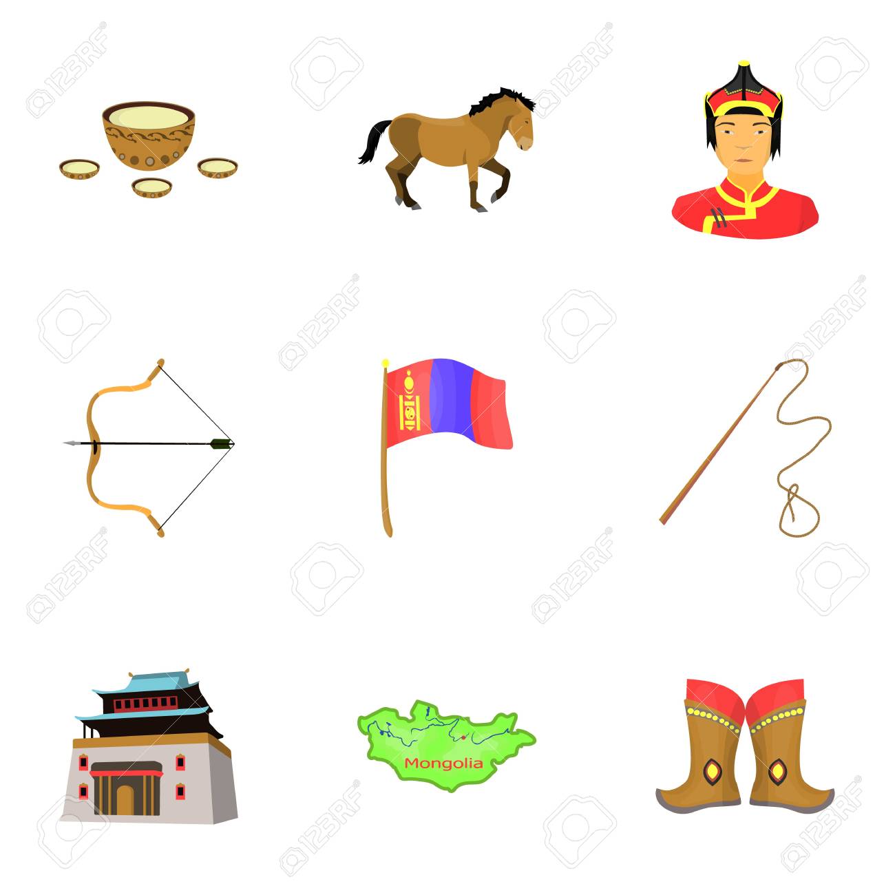 モンゴル国民の特徴 Mongolia Clothing 兵士 装置についてのアイコンを設定します モンゴル アイコン漫画スタイルのベクトル シンボル ストック イラストをセットのコレクション のイラスト素材 ベクタ Image モンゴル国民の特徴 Mongolia Clothing 兵士 装置についてのアイコンを設定します モンゴル アイコン漫画スタイルのベクトル シンボル ストック イラストをセットのコレクション のイラスト素材 ベクタ Image