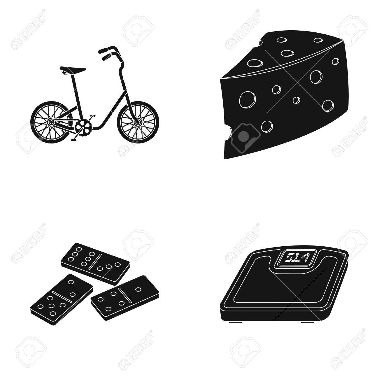 スポーツ 料理 黒のスタイルで他の Web アイコン カジノ フィットネスのアイコン セットのコレクション のイラスト素材 ベクタ Image 1879