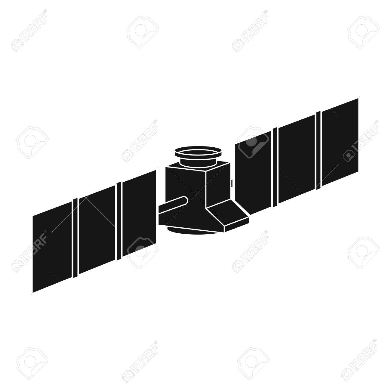 軌道上の宇宙ステーション のイラスト素材 ベクタ Image