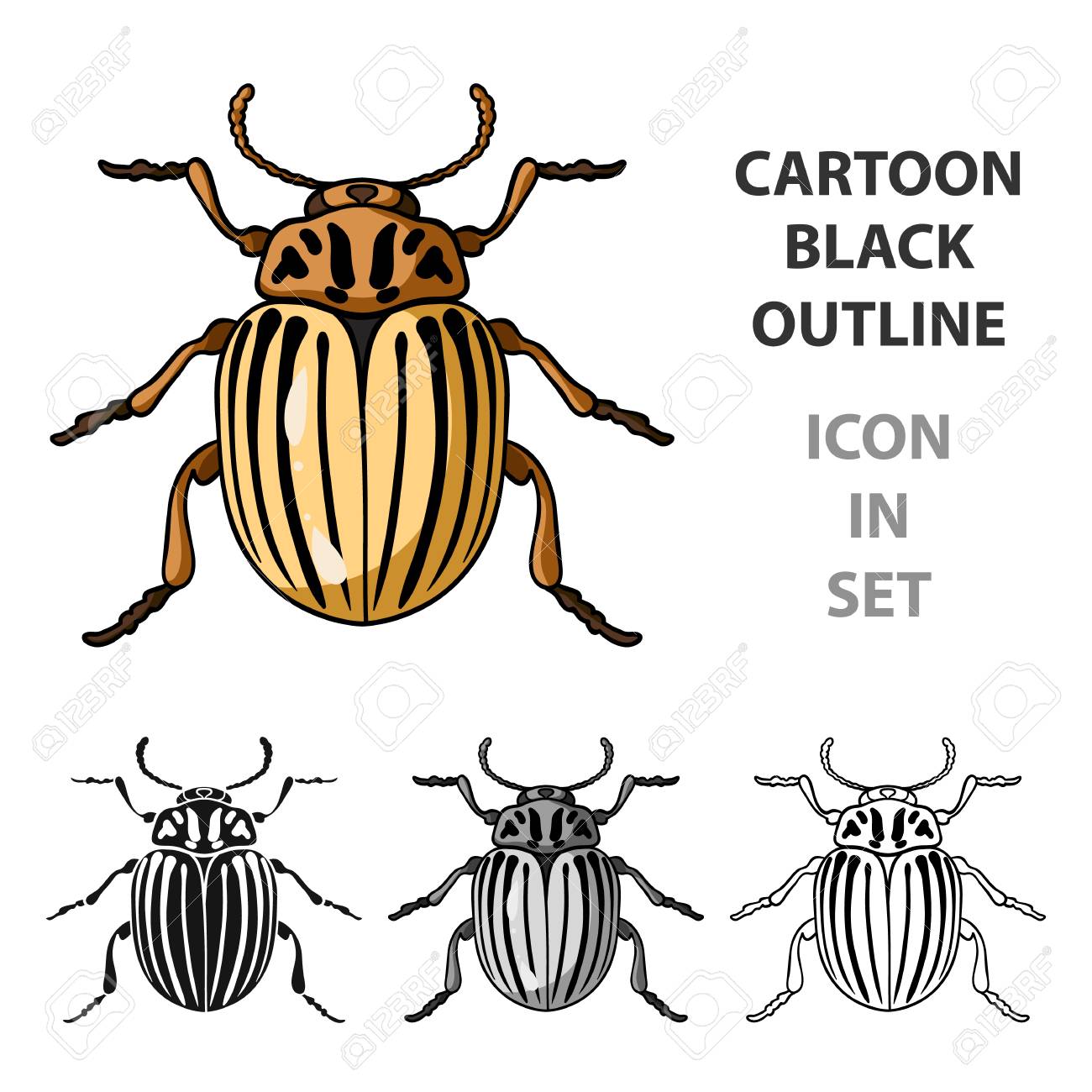 icone d insecte du colorado en dessin anime isole sur fond blanc insectes symbole illustration vectorielle stock clip art libres de droits vecteurs et image 85781681 coloriage chiot joyeux anniversaire