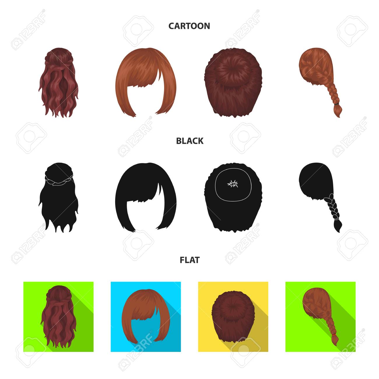 Kara Red Braid And Other Types Of Hairstyles Back Hairstyle