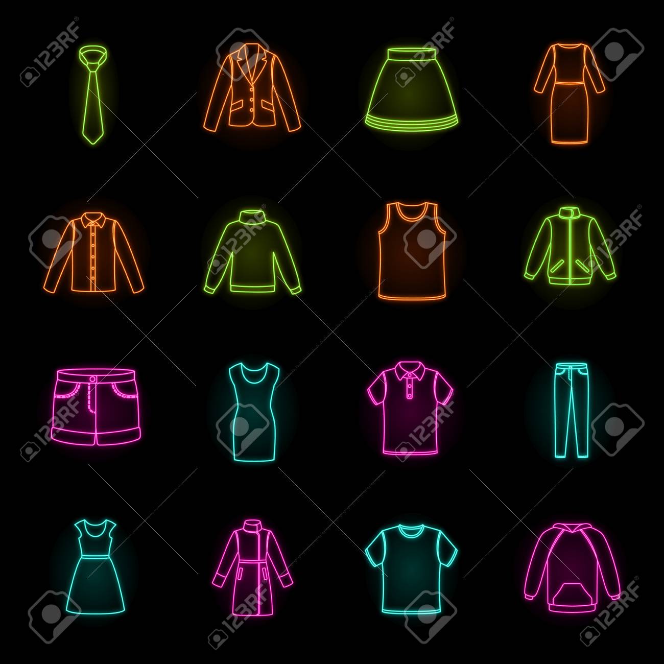 neon clothes
