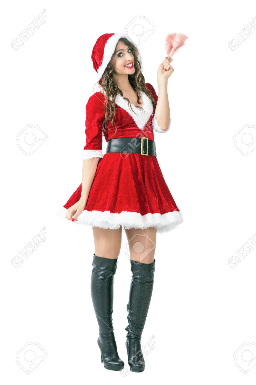 female santa claus costume