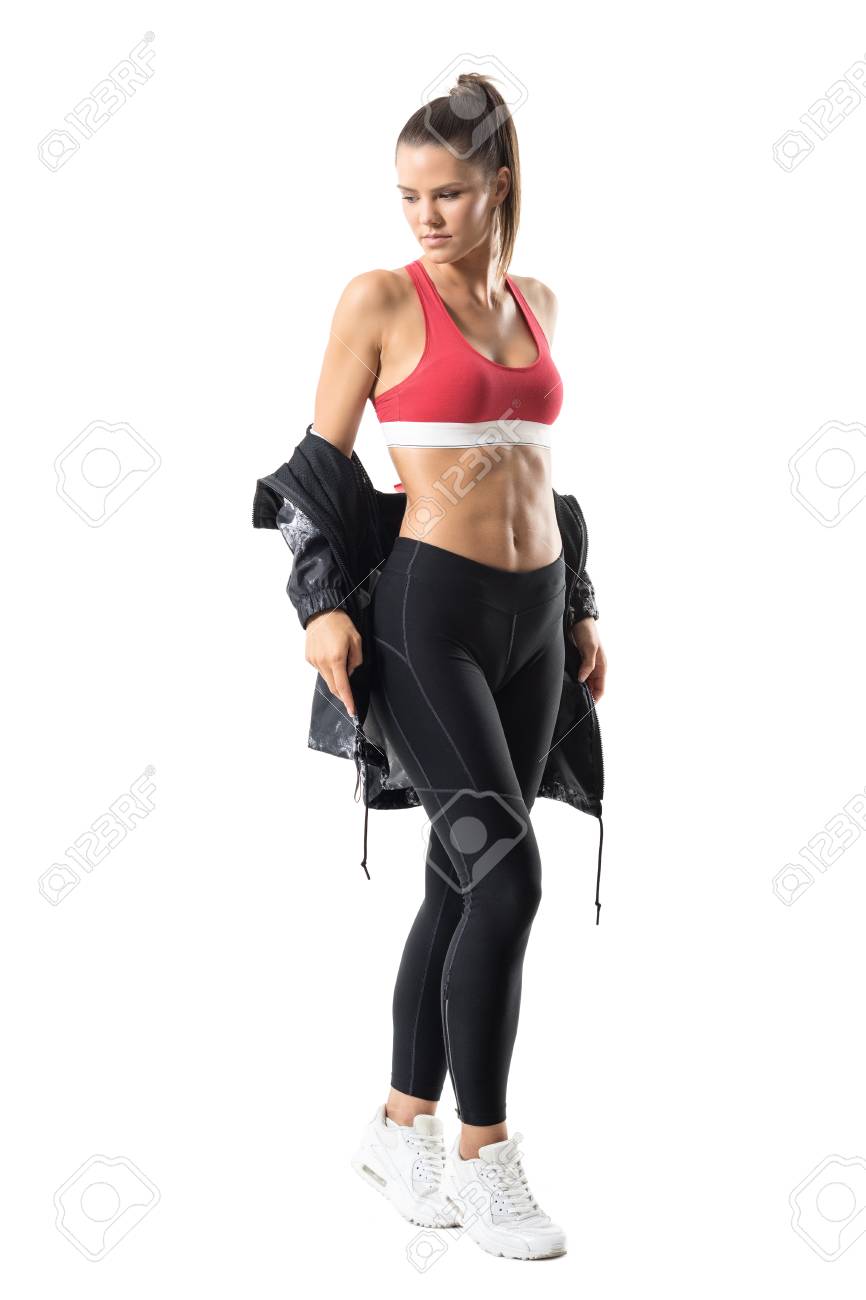 woman in leggings