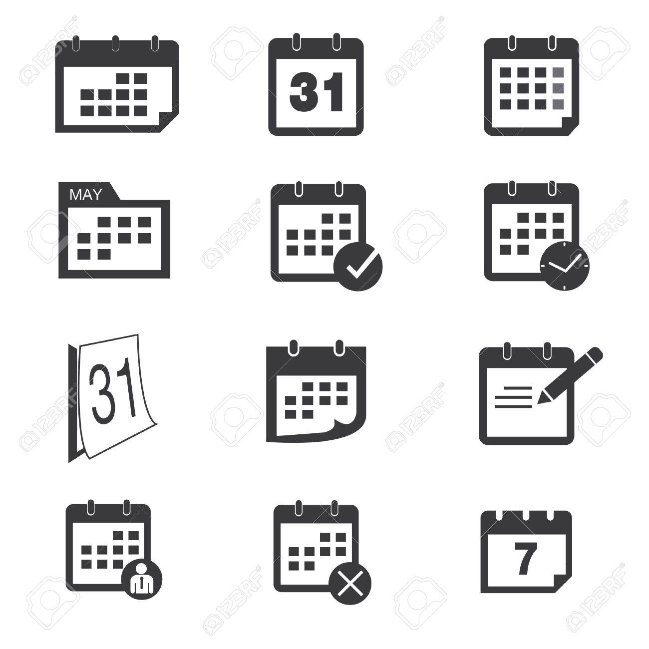 カレンダー アイコン のイラスト素材 ベクタ Image