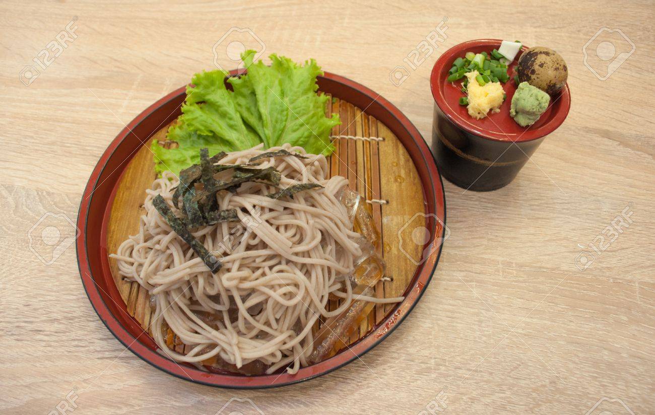 Zaru Soba Japanese Noodle Cold Stock Photo Picture And Royalty Free Image Image 56171697