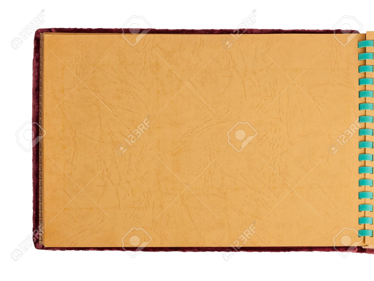 blank photo album