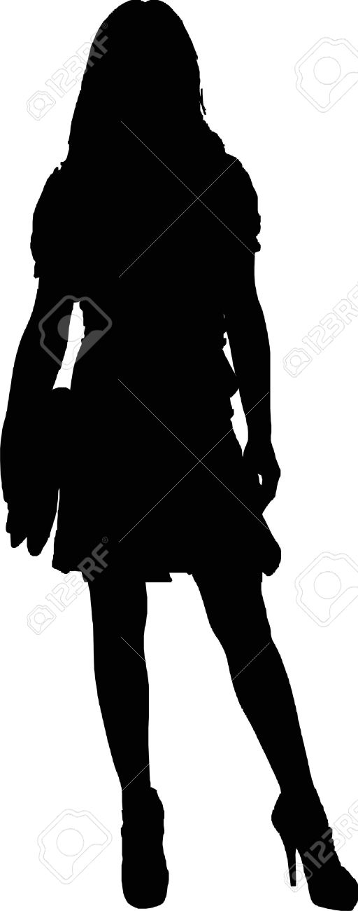 シルエット財布立って セクシーな女の子のイラスト分離されました のイラスト素材 ベクタ Image シルエット財布立って セクシーな女の子のイラスト分離されました のイラスト素材 ベクタ Image