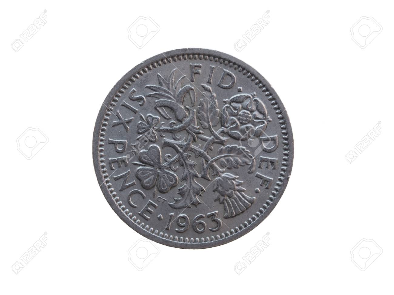 1963 년 6 펜스 동전 (GBP) 발표 로열티 무료 사진, 그림, 이미지 그리고 스톡포토그래피. Image 60912864