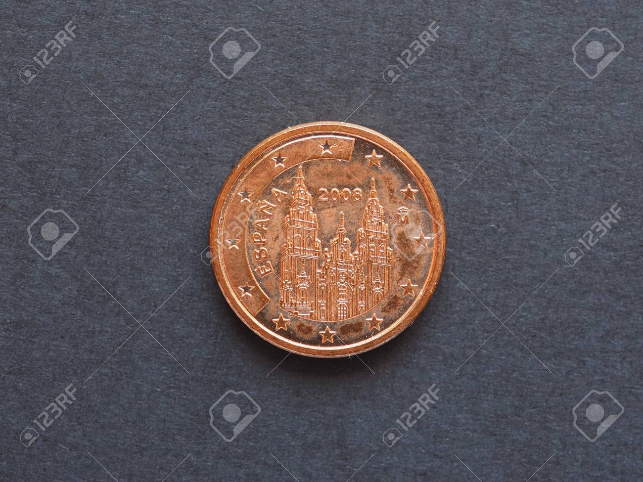 스페인에서 1 유로 센트 (EUR) 동전, 유럽 연합 (EU) 통화 로열티 무료 사진, 그림, 이미지 그리고 스톡포토그래피. Image  67454944