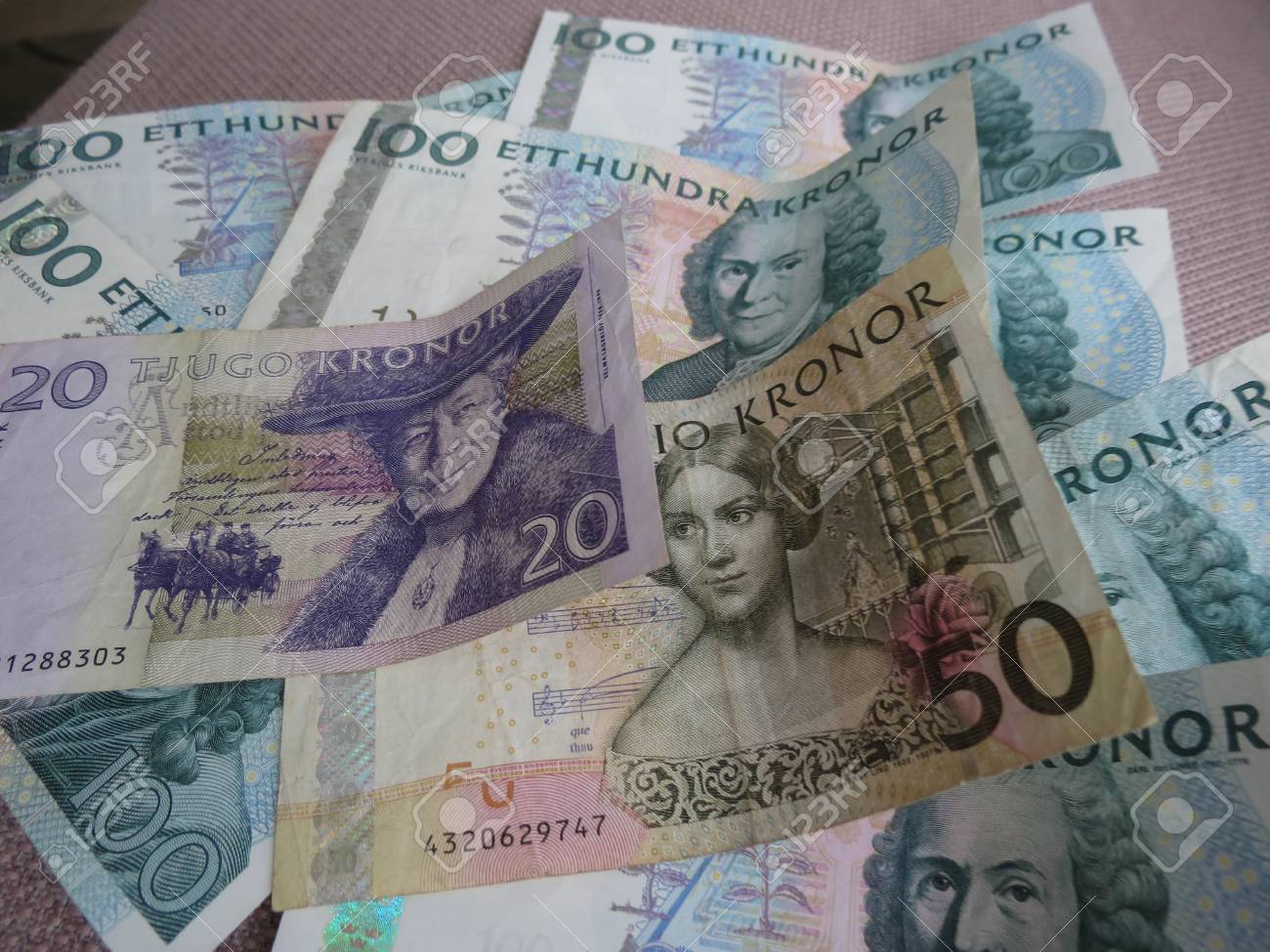 Swedish Krona Banknotes Money (SEK), Currency Of Sweden Stock Photo,  Picture and Royalty Free Image. Image 86759966.