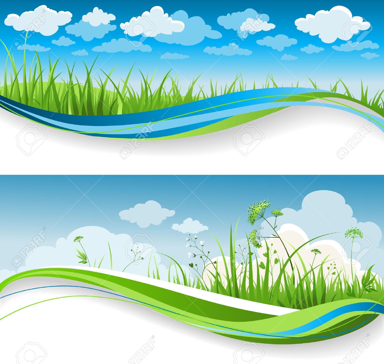 banner green