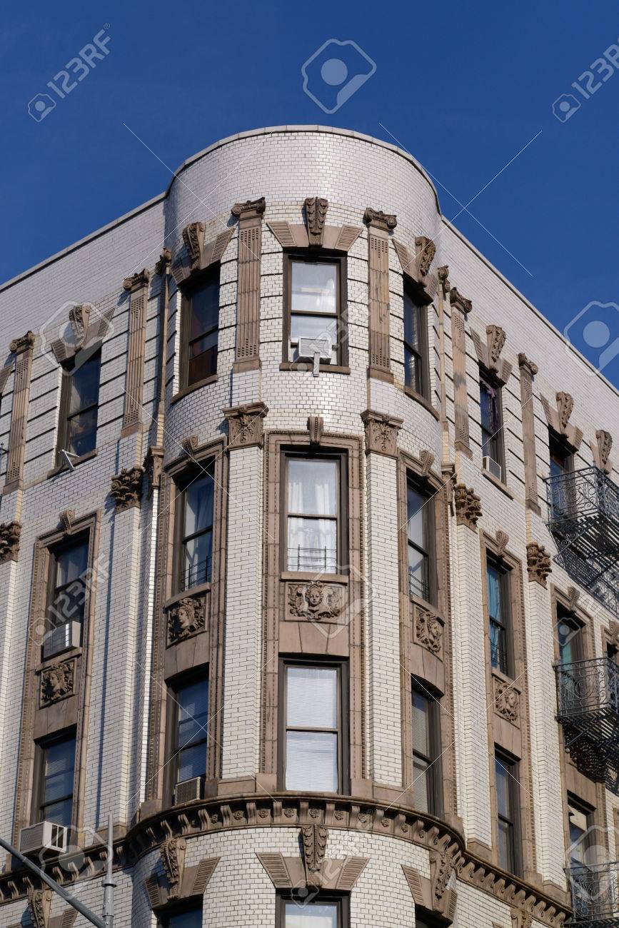 避難はしご、アメリカでニューヨークの建物の写真。