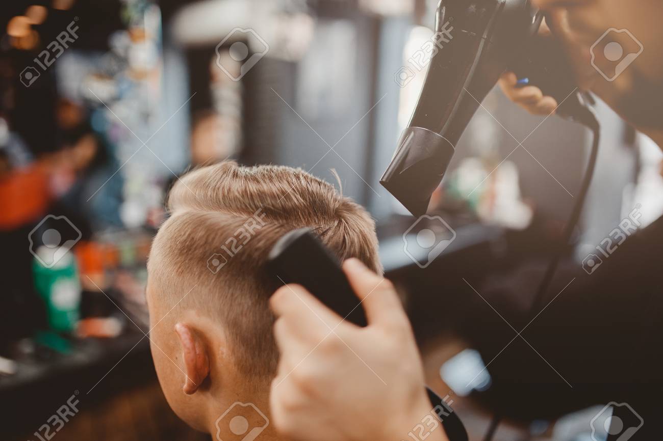 barbershop close up of a mans haircut master barber shop does master barber