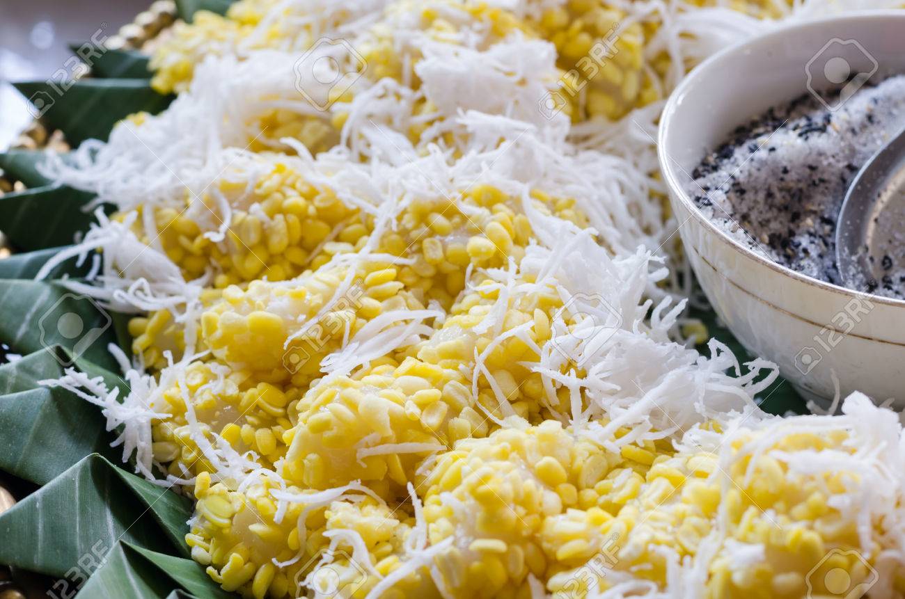 マメの莢 緑豆ご飯クレープ タイ平ひも食品を模擬 の写真素材 画像素材 Image