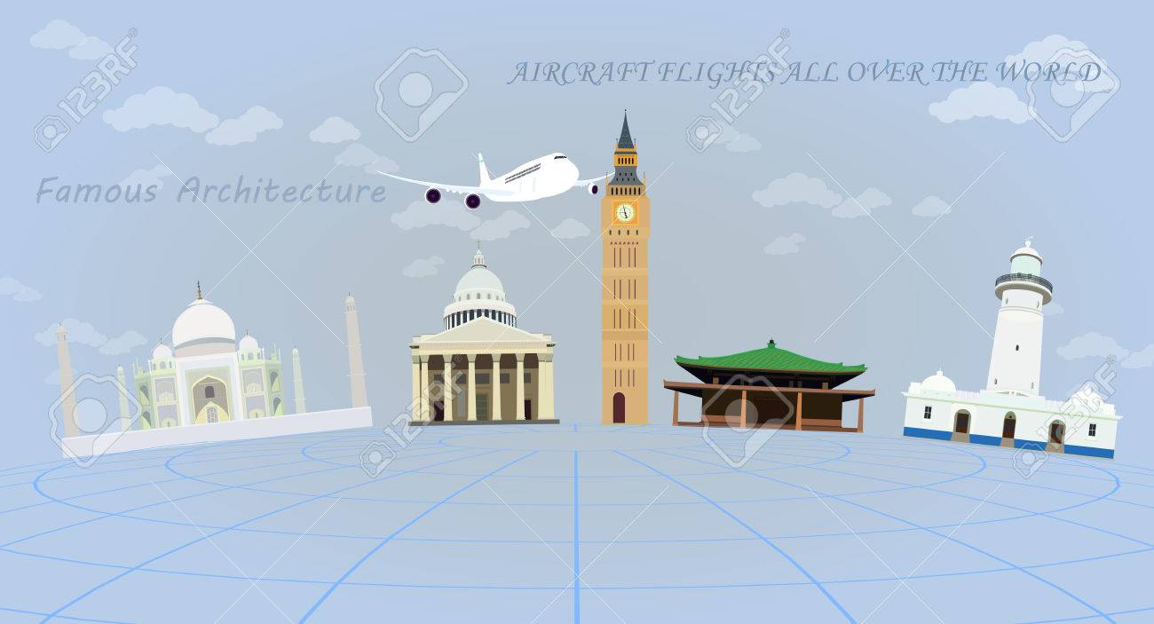 famous architecture buildings around the world spain traveling by plane around the world famous architectural buildings stock vector 66266932 by plane around the world architectural buildings famous architecture buildings around the world spain traveling by plane around the world famous architectural buildings stock vector 66266932 by plane around the world architectural buildings