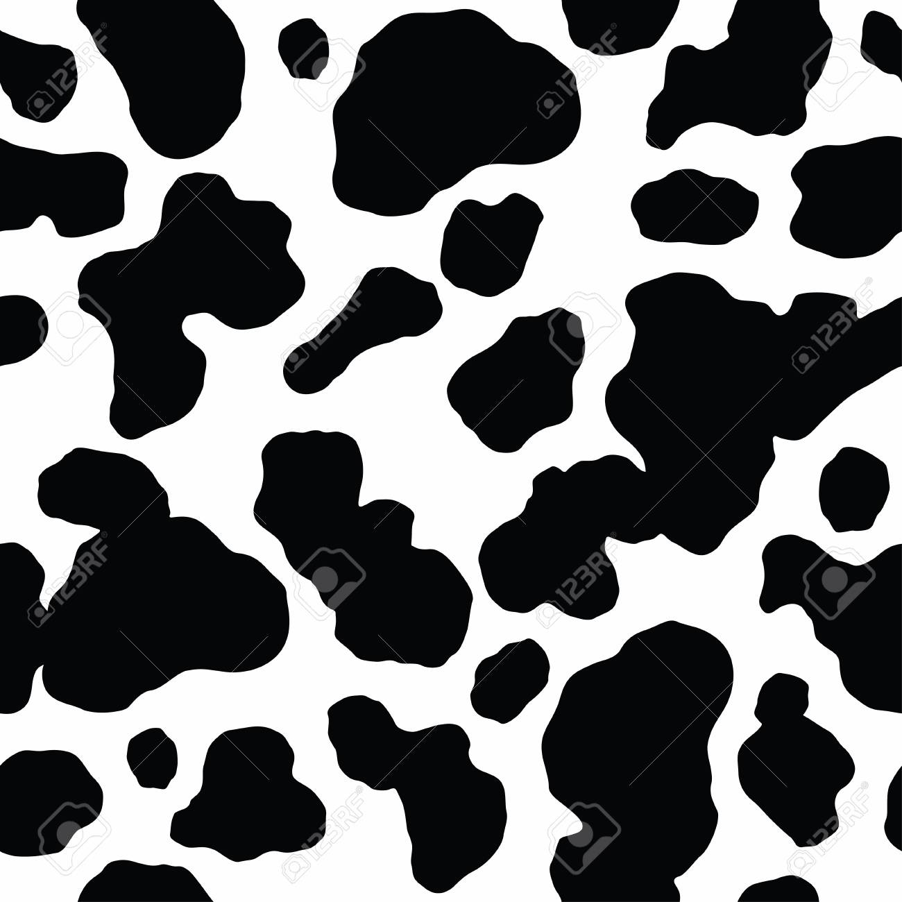 Cow Or Dalmatian Spots Pattern. Royalty Free SVG, Cliparts, Vectors, and Stock Illustration. Image 91648984. for Free Printable Dalmatian Spots Template