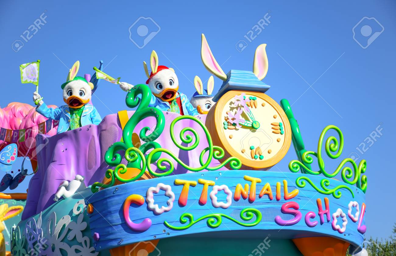 千葉県東京ディズニーランド イースター パレード浦安、日本