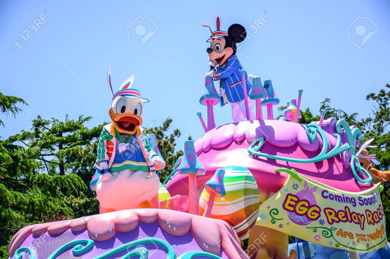 千葉県東京ディズニーランド イースター パレード浦安、日本