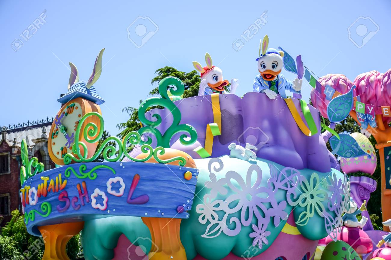 千葉県東京ディズニーランド イースター パレード浦安、日本