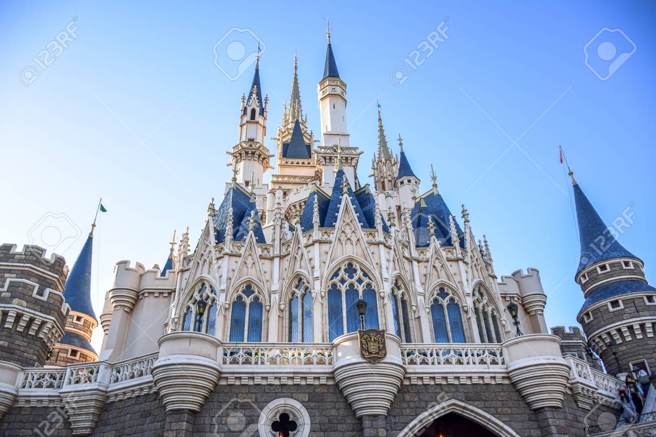 東京ディズニーランド シンデレラ城観 千葉県 の写真素材 画像素材 Image