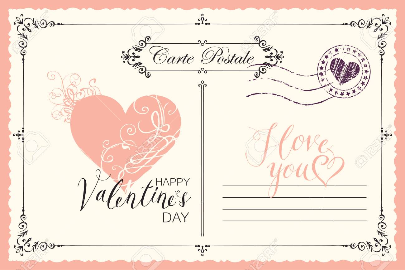 Postcard Romantic