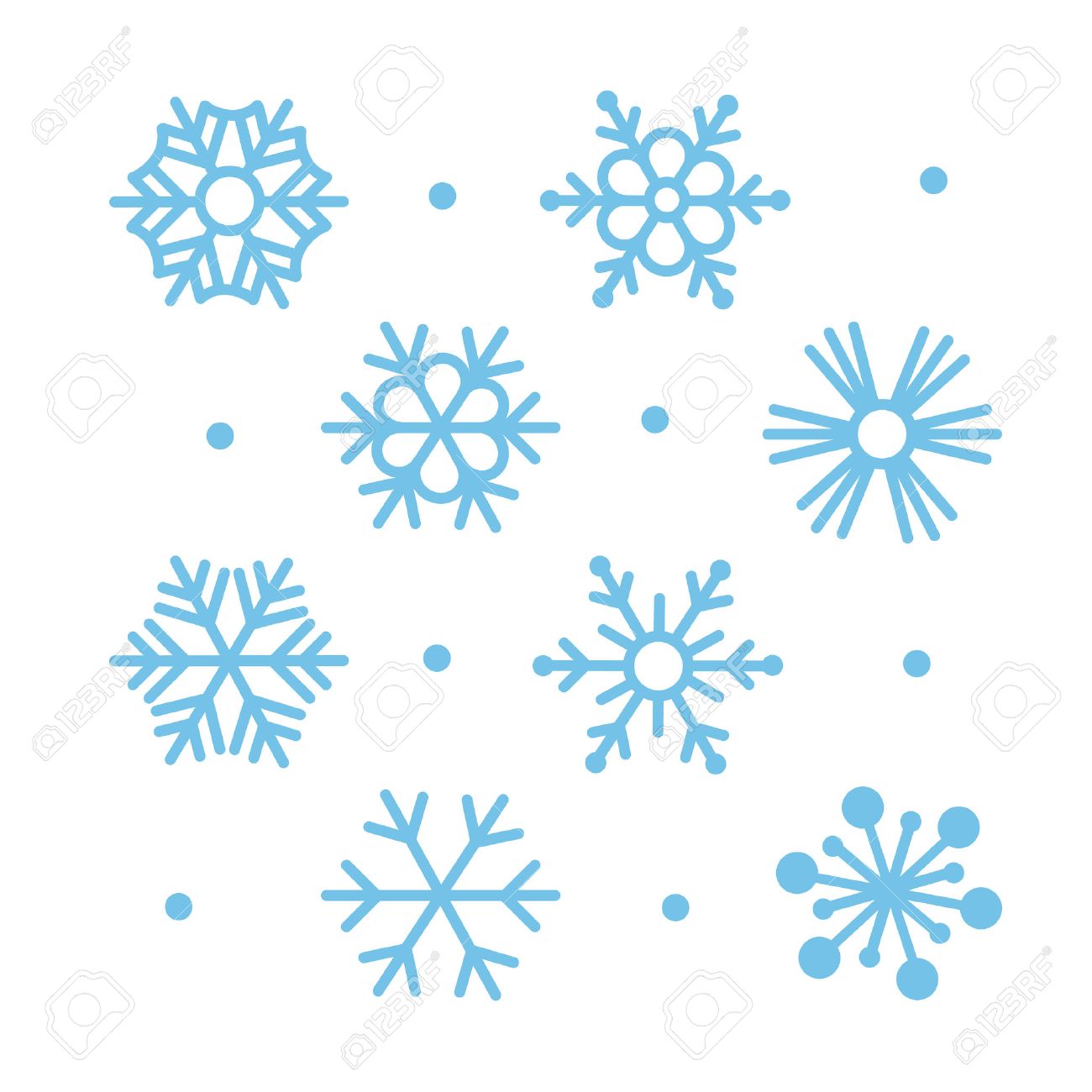 Simple Snowflakes Simple Snowflakes