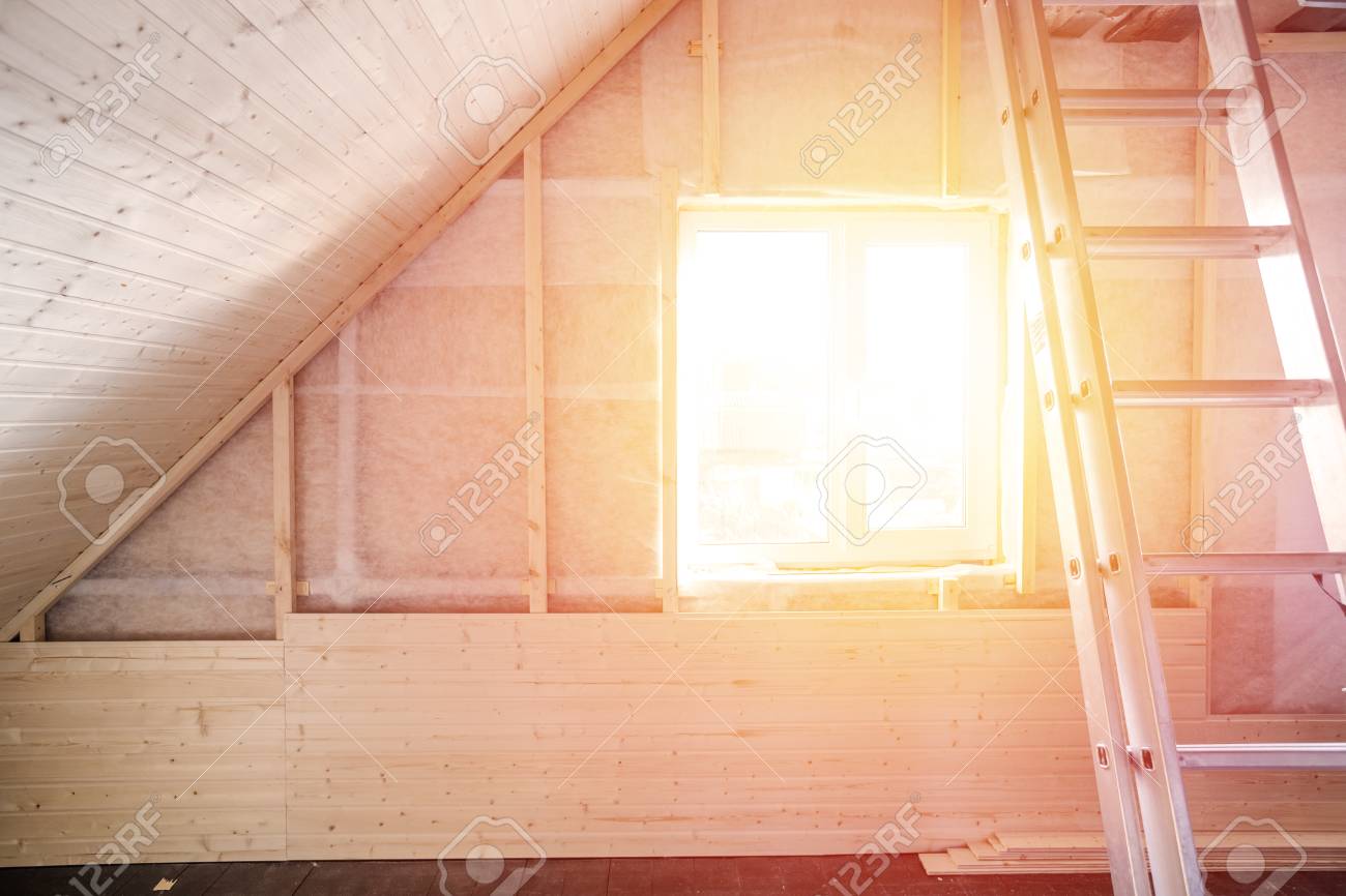 Finishing Made Of Tongue And Groove Planks An Interior View