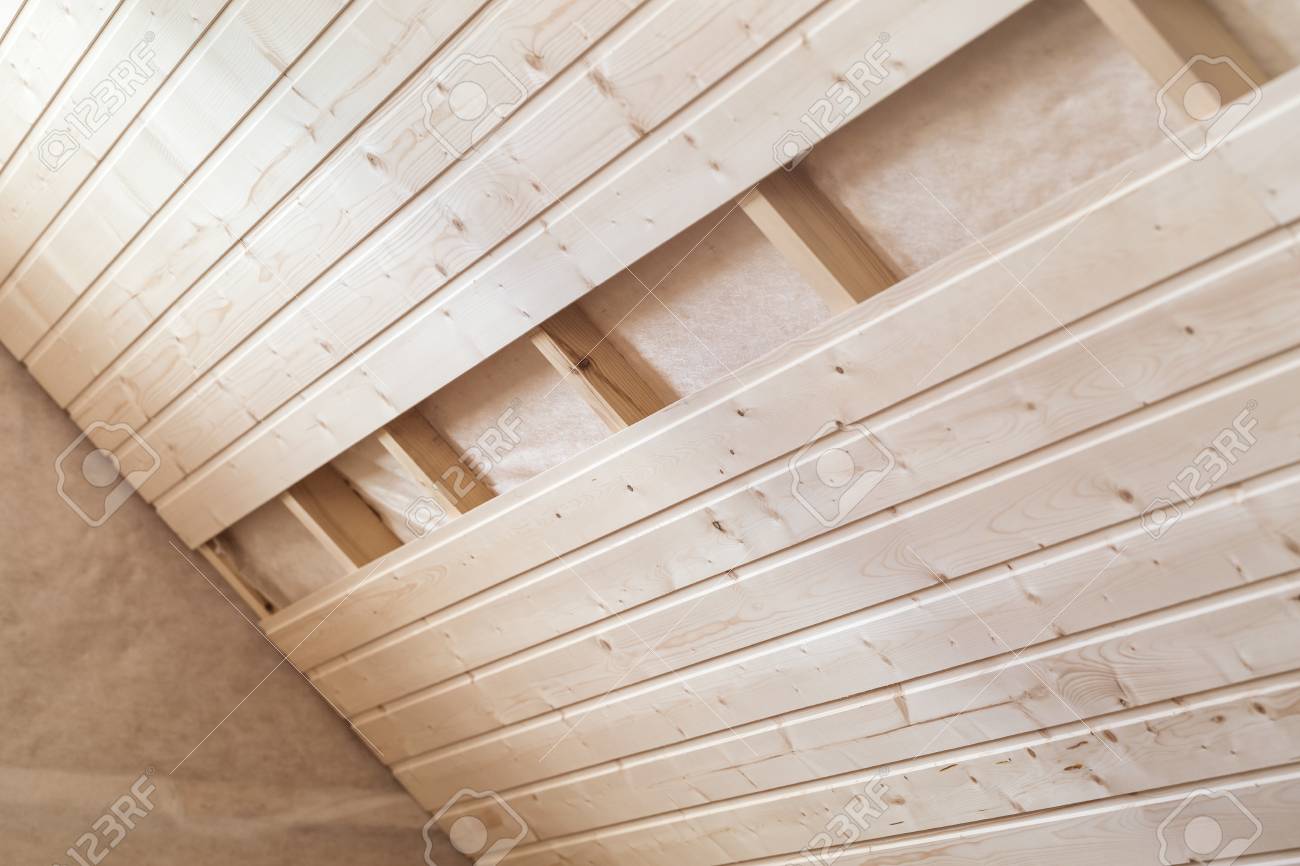 An Interior View Of Unfinished Home Inside Finishing Made Of