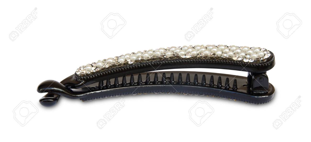 hair grip isolated on