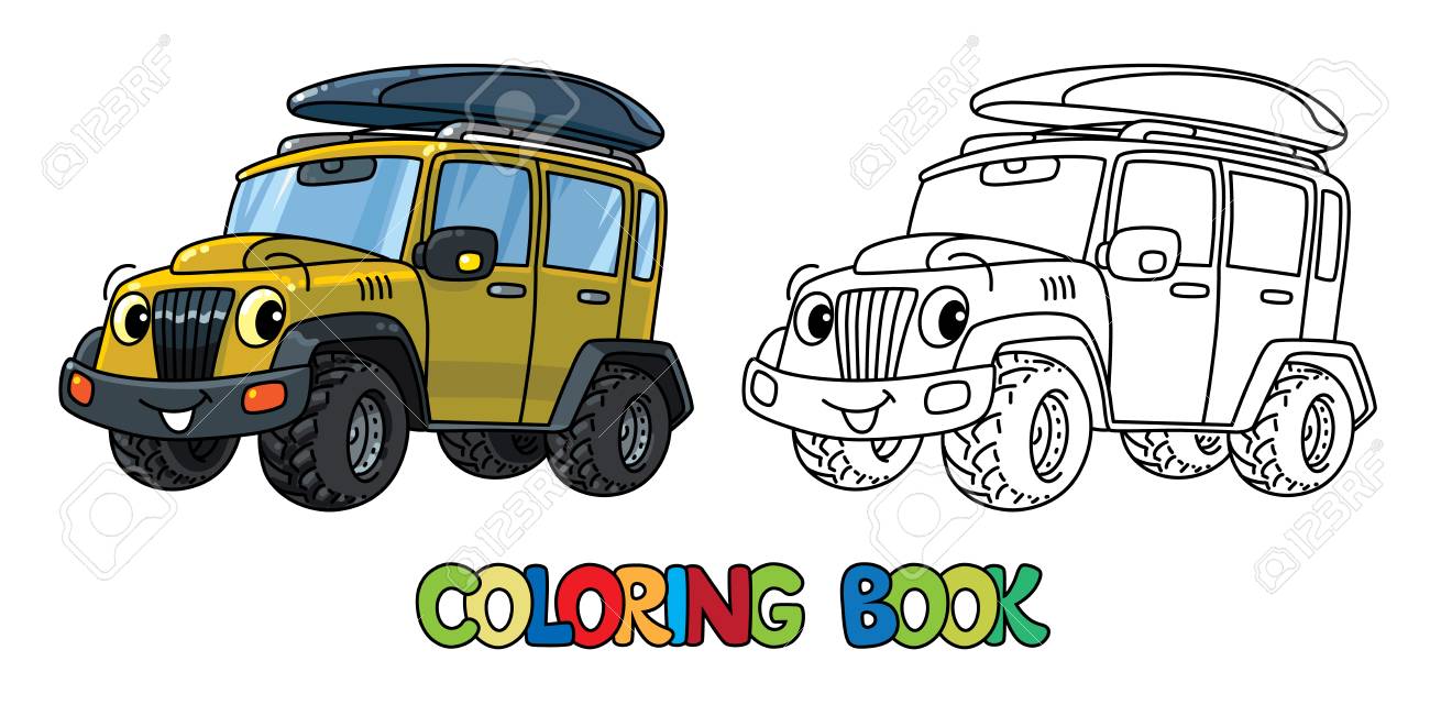 40 Collections Cute Jeep Coloring Pages  Latest Free
