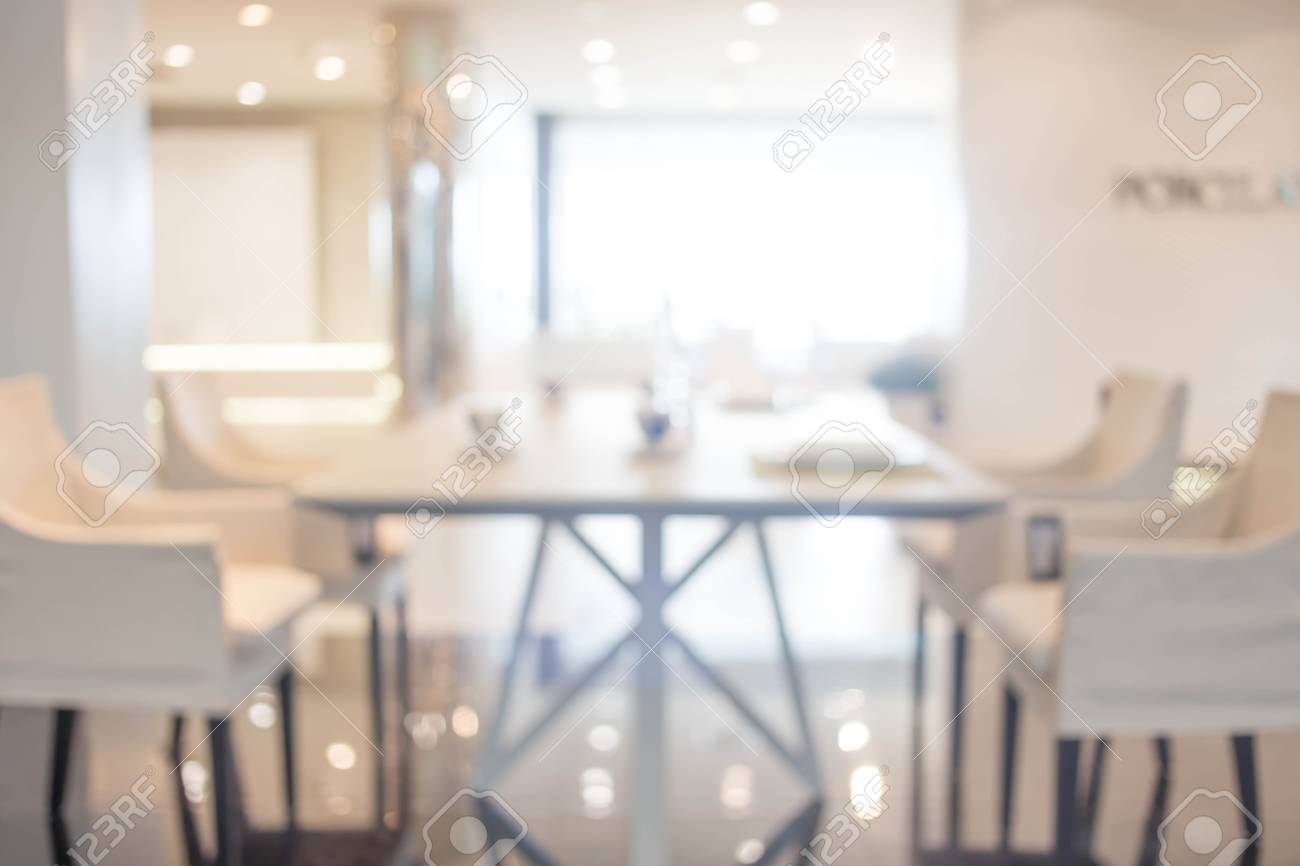Blur Dining Room Background Display