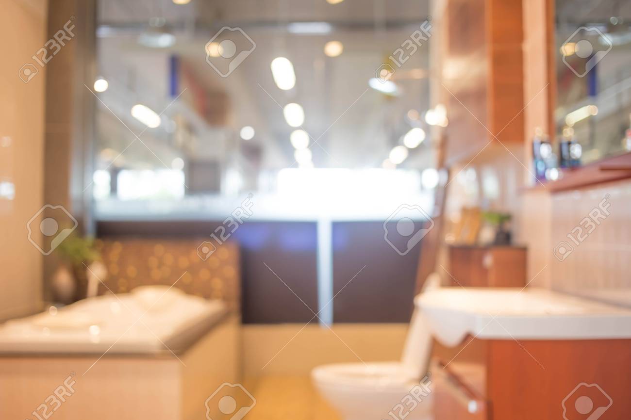 Cuarto De Baño Del Desenfoque Del Fondo, Plantilla De Exposición De ... Cuarto De Baño Del Desenfoque Del Fondo, Plantilla De Exposición De ...