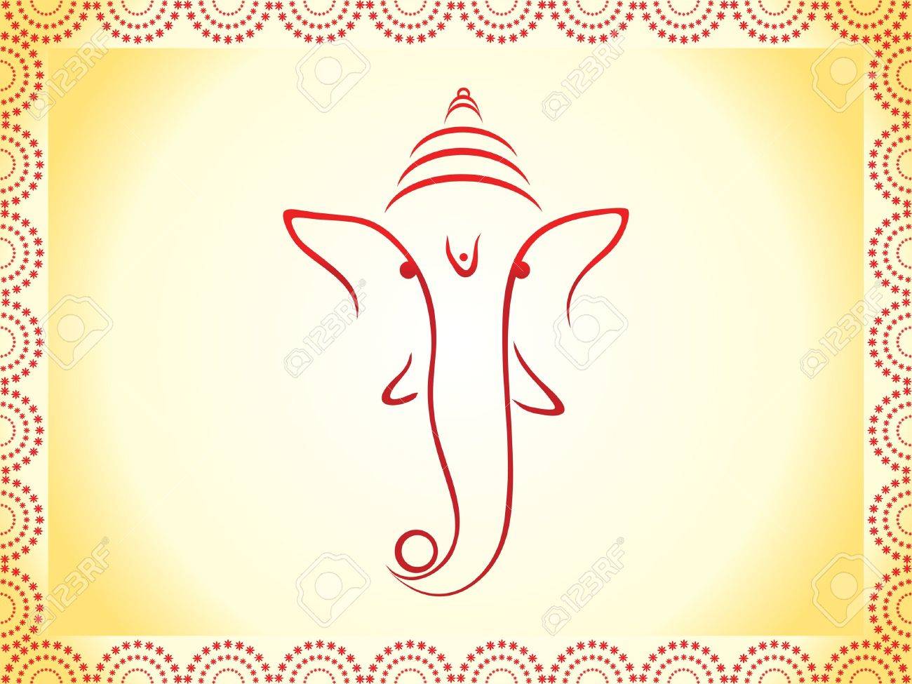 ガネーシャの抽象的な壁紙 のイラスト素材 ベクタ Image ガネーシャの抽象的な壁紙 のイラスト素材 ベクタ Image