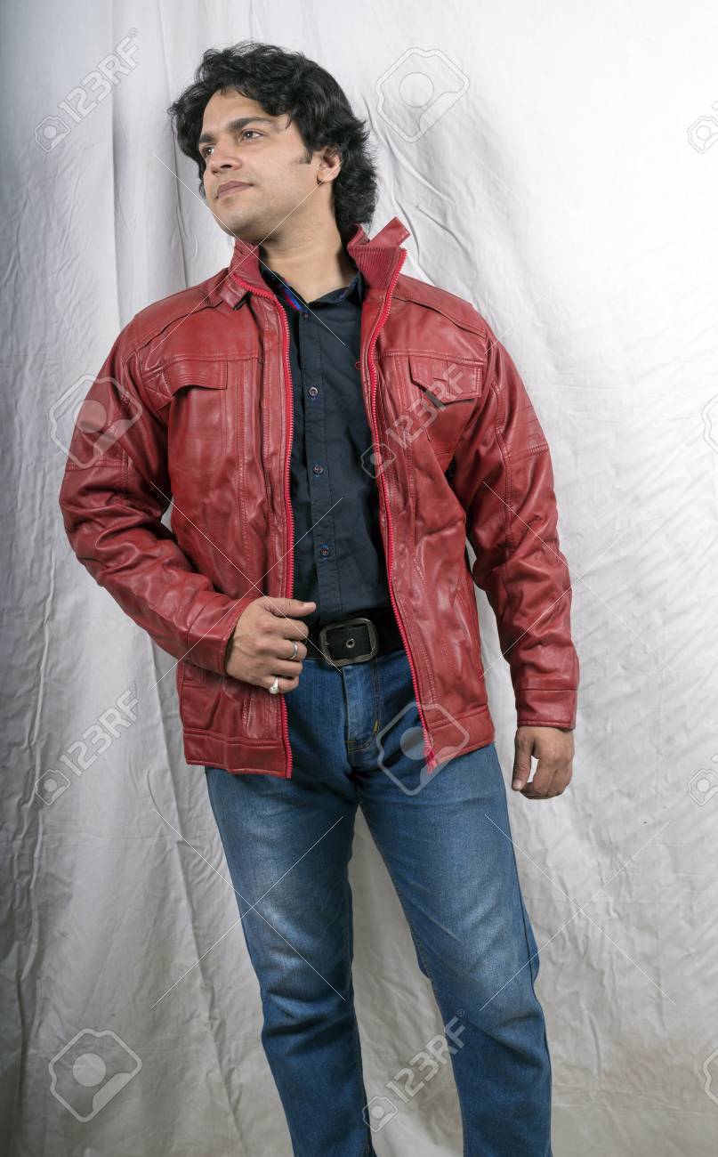 indian leather jacket