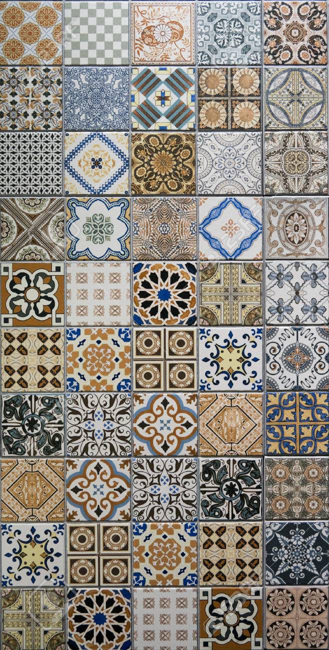 Mischen Muster Mosaik Fliesen Lizenzfreie Fotos Bilder Und Stock Fotografie Image 56443281