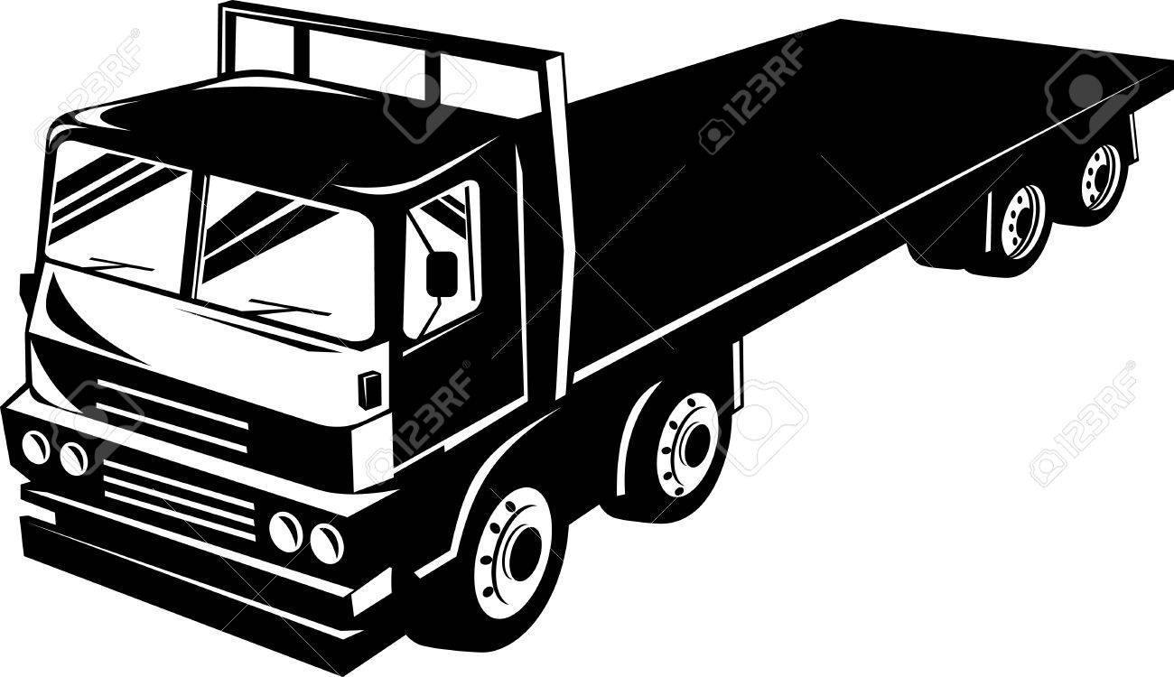 Free Free 255 Flat Bed Truck Svg SVG PNG EPS DXF File
