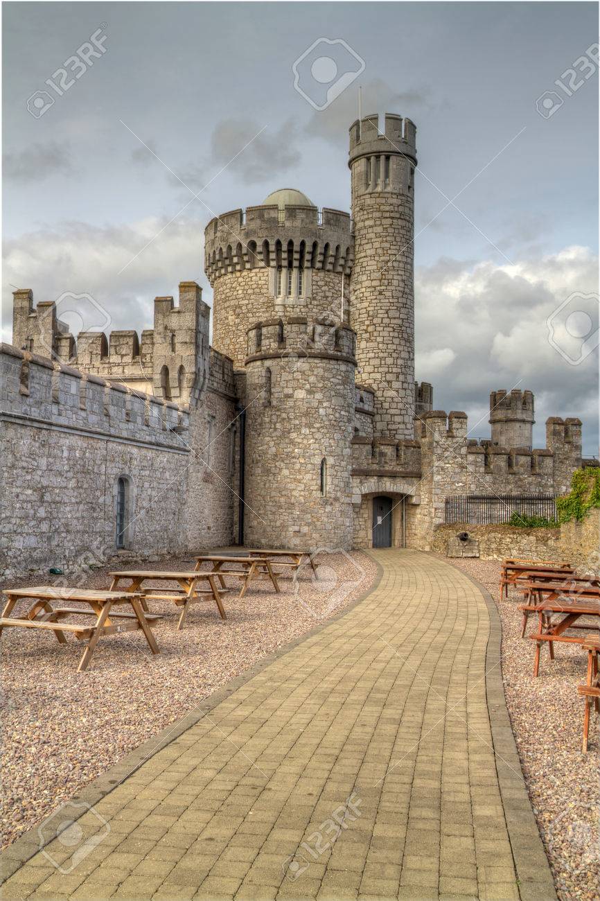 ブラック ロック城とアイルランドのコークに天文台 の写真素材 画像素材 Image