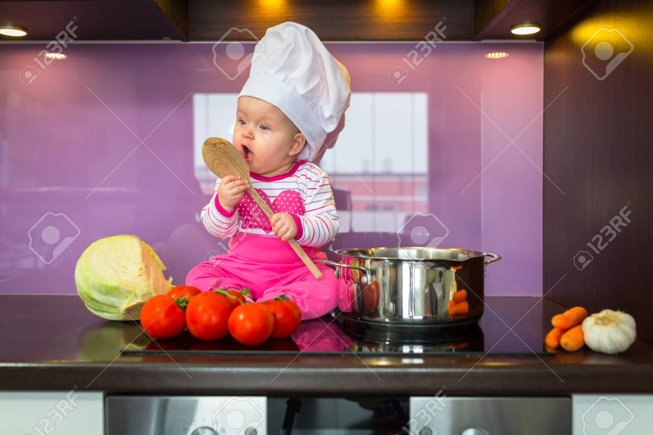 baby girl kitchen