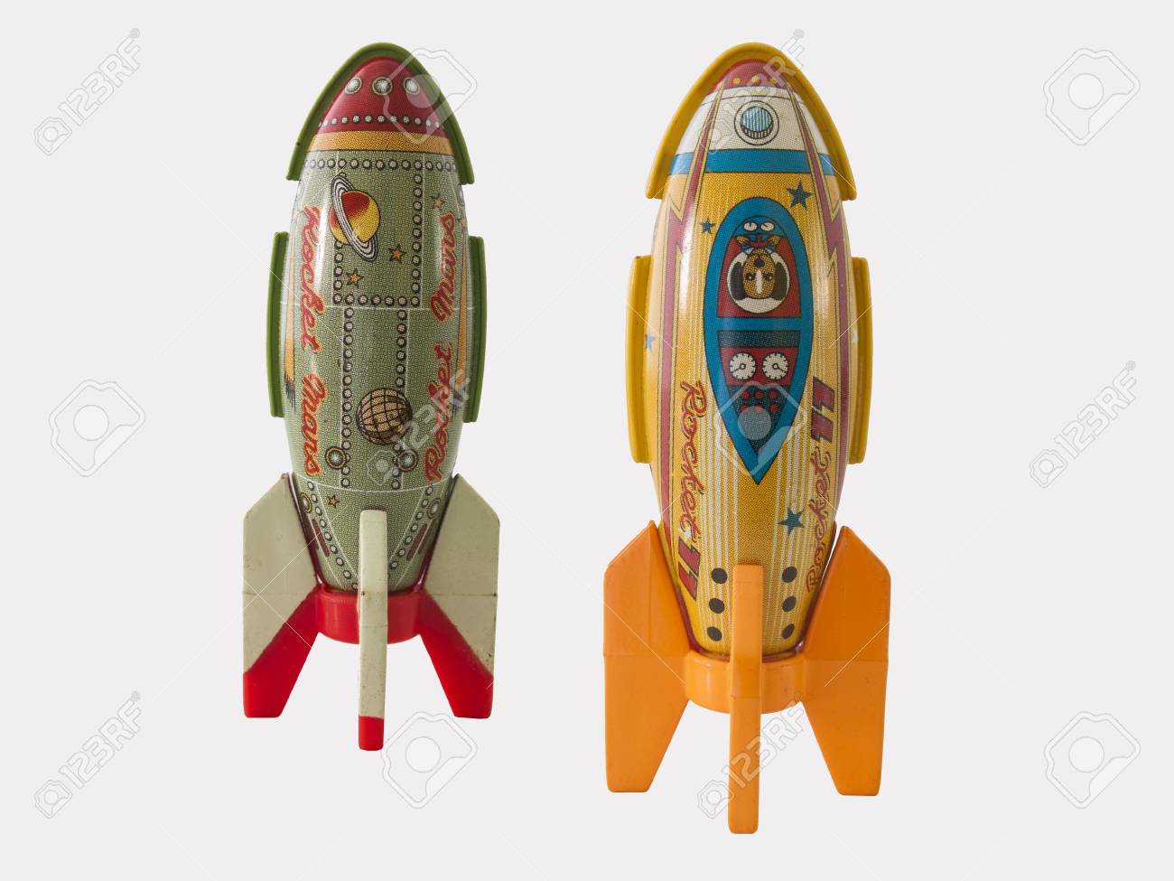 tin rocket toy
