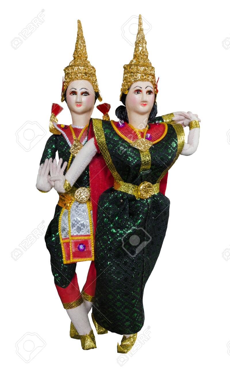 antique dancing dolls