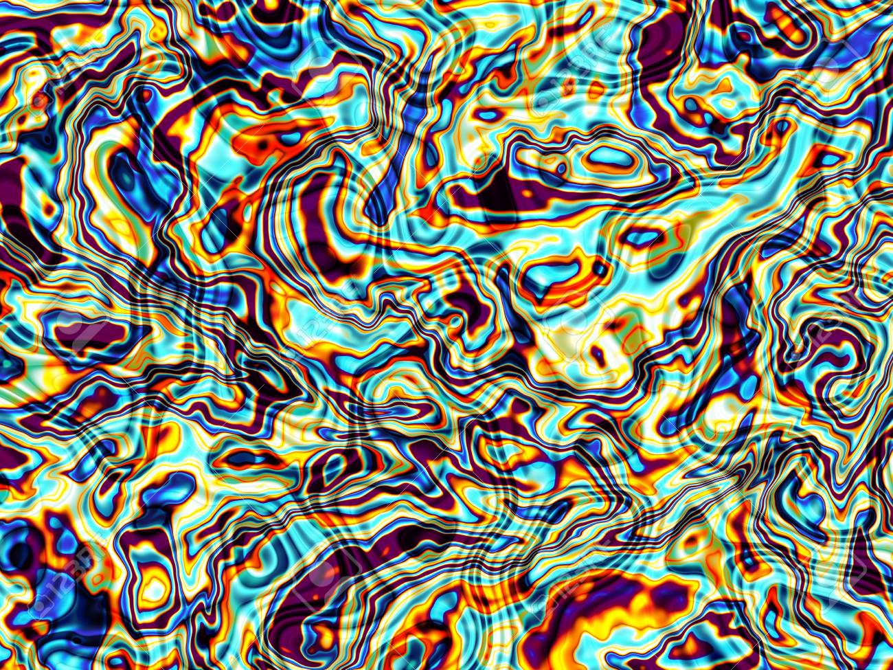 Horizontal Fond Abstrait Dans Le Style De L'art Numérique. Peut ...