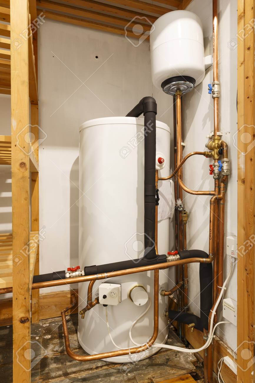 Unvented Hot Water Cylinder And 