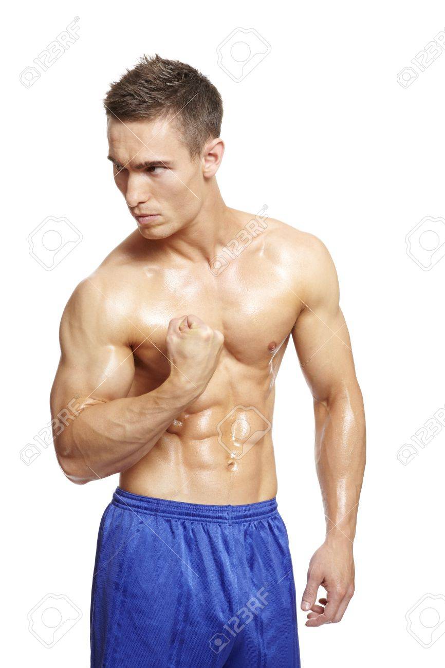 腕の筋肉の画像