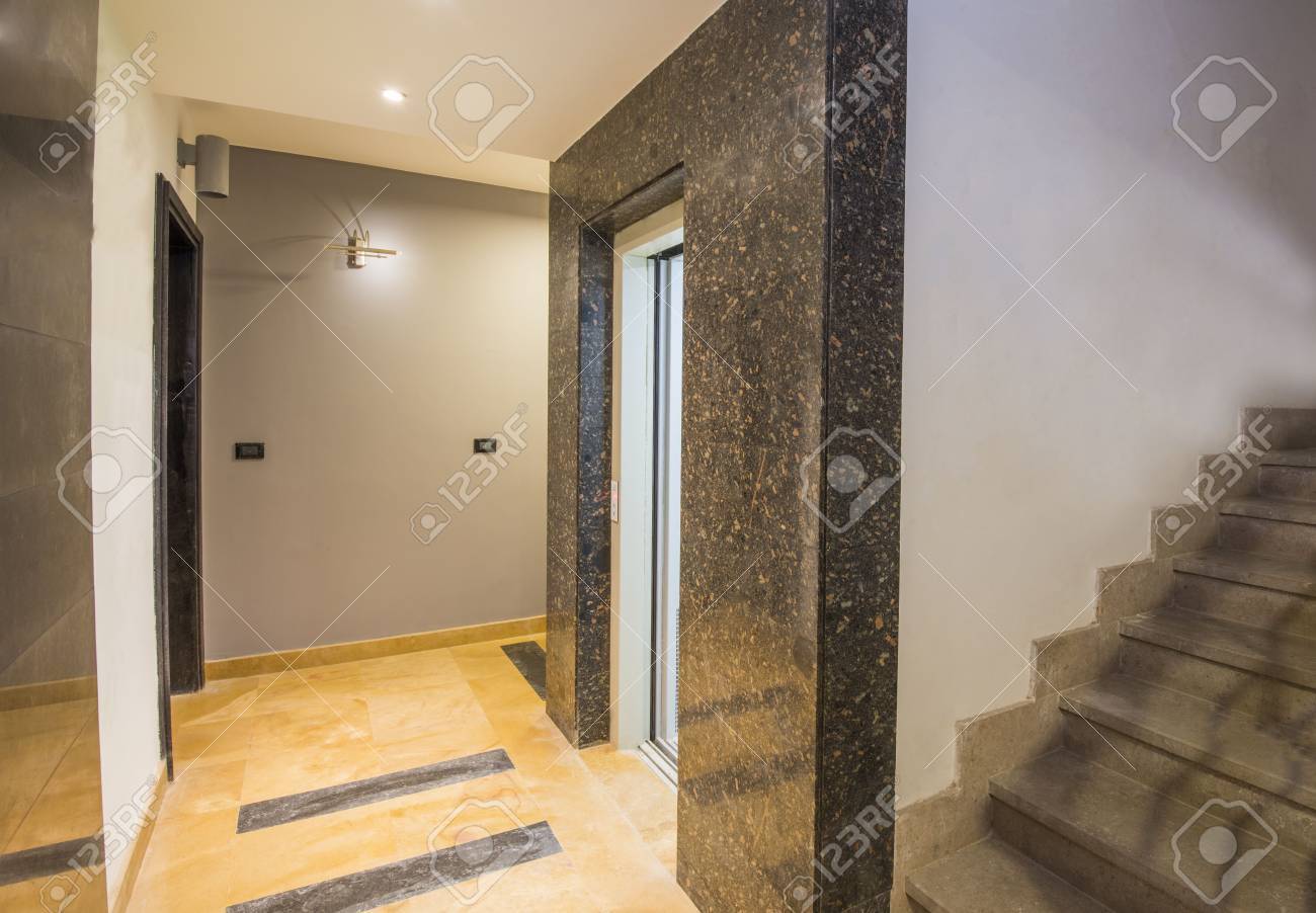 Modern Apartment Inside interior design of a corridor inside a luxury modern apartment Modern Apartment Inside interior design of a corridor inside a luxury modern apartment