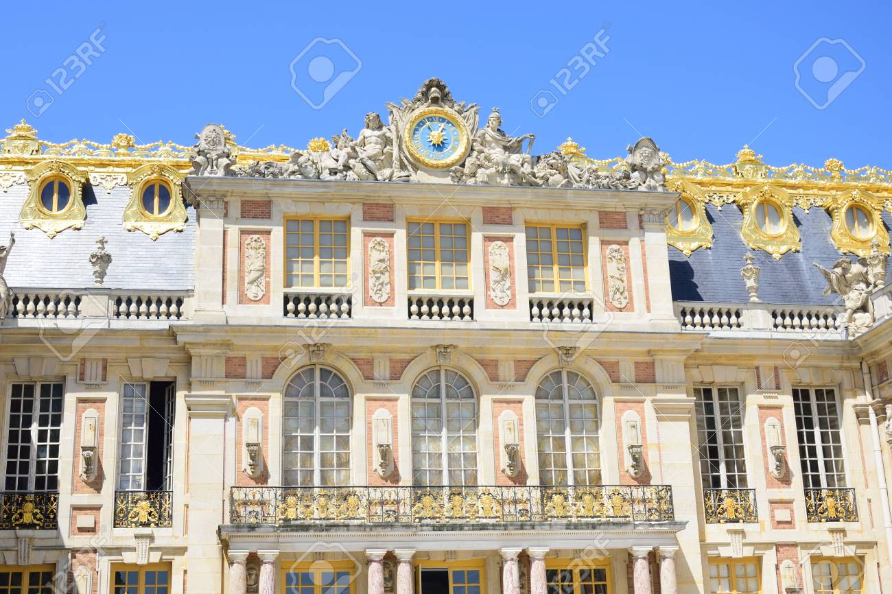 ベルサイユ宮殿の外観 の写真素材 画像素材 Image