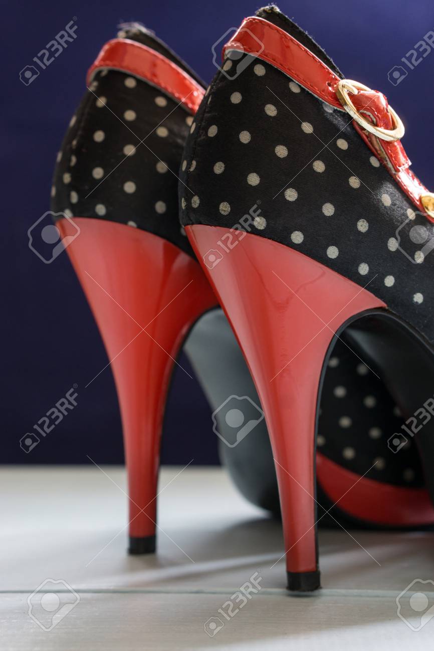nice red heels